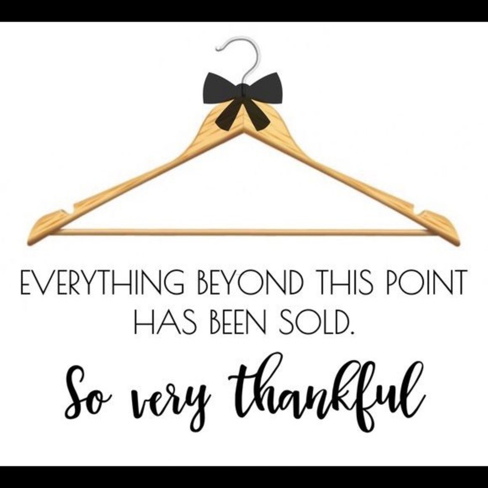 Everything past this post has been sold!